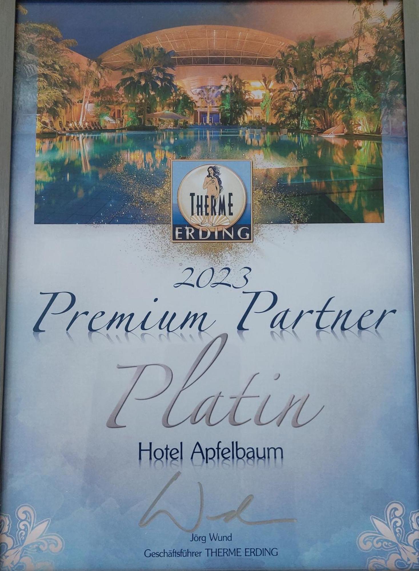 Hotel Apfelbaum Έρντινγκ Εξωτερικό φωτογραφία